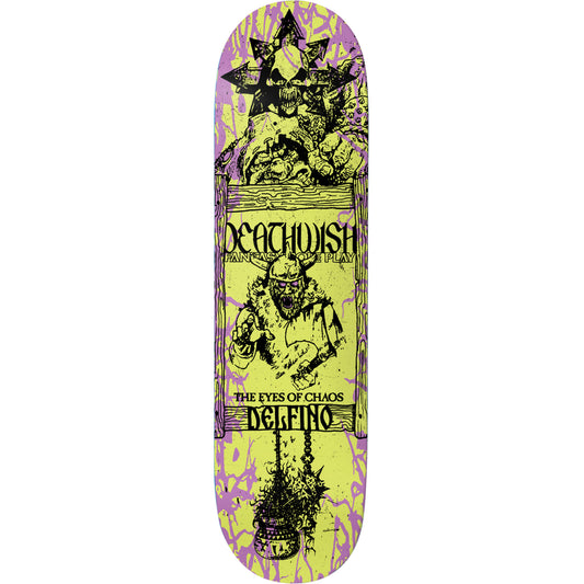 Deathwish Delfino Chaos Skateboard Deck 8.25"