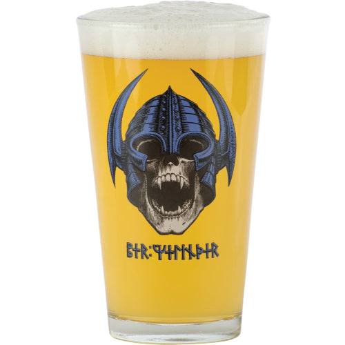 Powell Peralta Welinder Nordic Skull Pint Glass