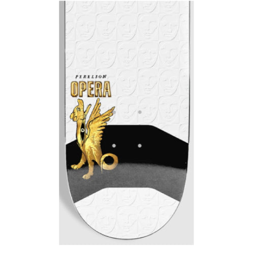 Opera Perelson Dragon Minimalist EX7 Pop Slick Skateboard Deck 8.38" tail graphic