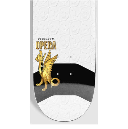 Opera Perelson Dragon Minimalist EX7 Pop Slick Skateboard Deck 8.38" tail graphic