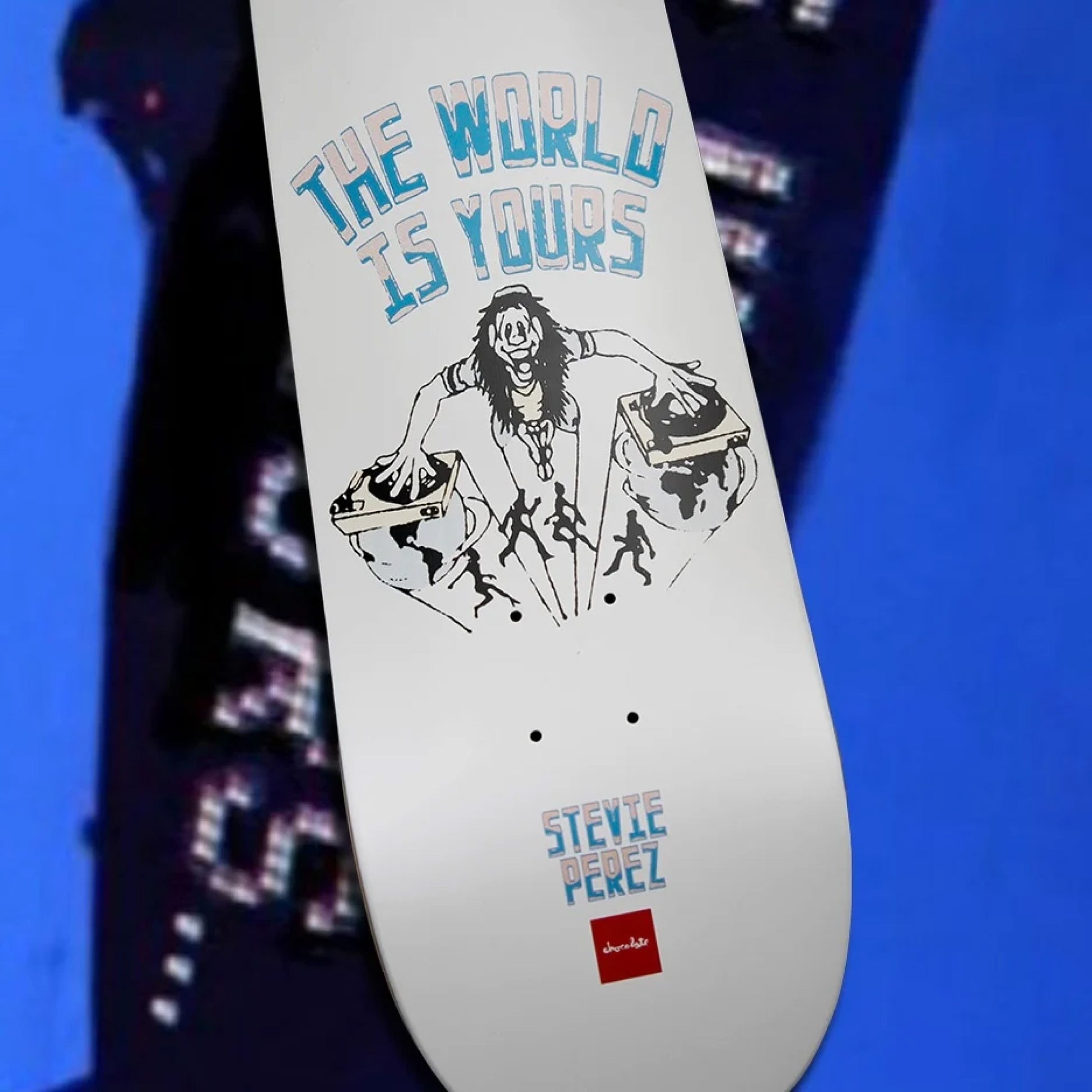 Chocolate Perez World is Yours Skateboard Deck 8.4"