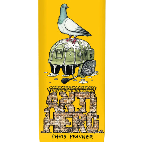 Antihero Pfanner Libertad Skateboard Deck 8.25" graphic