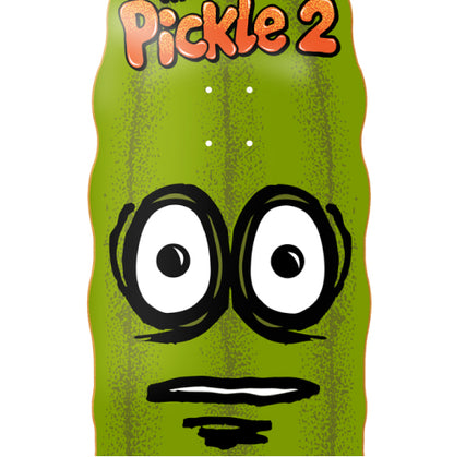 Heroin The Pickle 2 Skateboard Deck 11.125" graphic