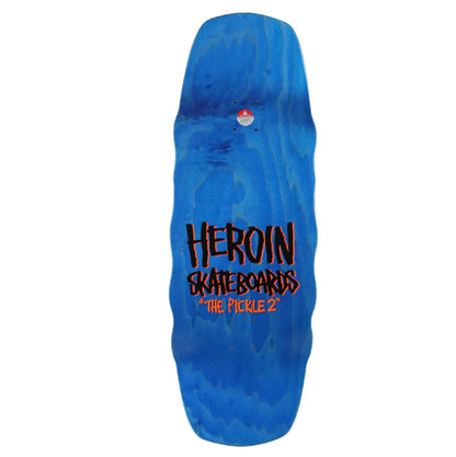 Heroin The Pickle 2 Skateboard Deck 11.125" top