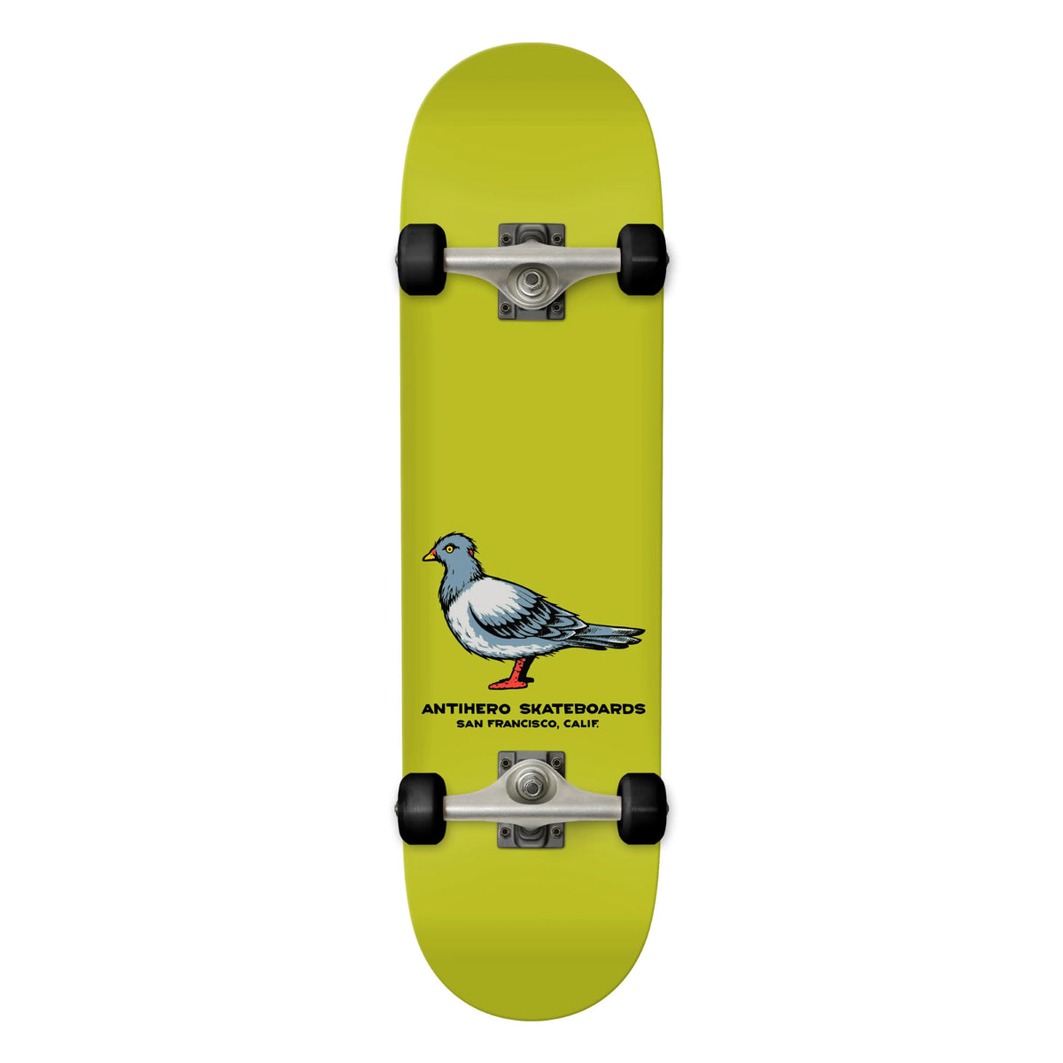 Antihero Pigeon Complete Skateboard Green 8"