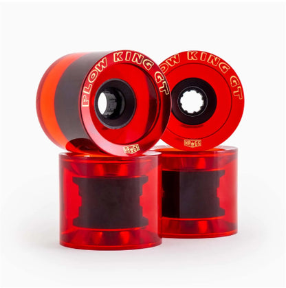 Hawgs Plow King GT 74MM 76A clear red set