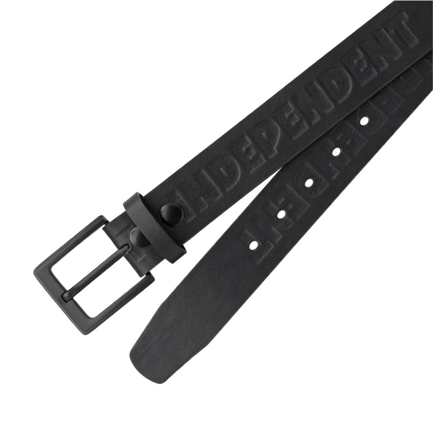 Independent Bar Logo Belt - Black buckle