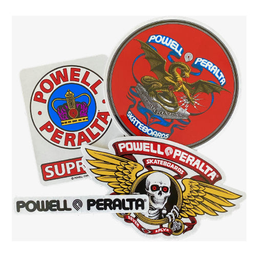 Powell Peralta 3M Vinyl Sticker – USA Made, Multi-Color, For Car/Truck/Window/Wall