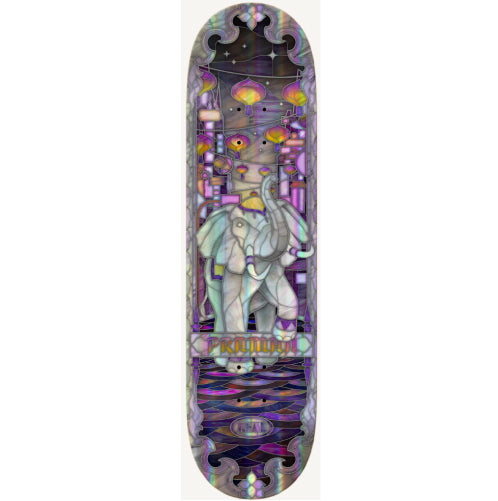 Real Praman Holographic Cathedral Skateboard Deck 8.5"