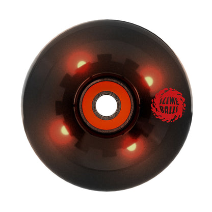 Slime Balls OG Slime *Light Ups* Prayer Candle Skateboard Wheels 66MM 78A inside