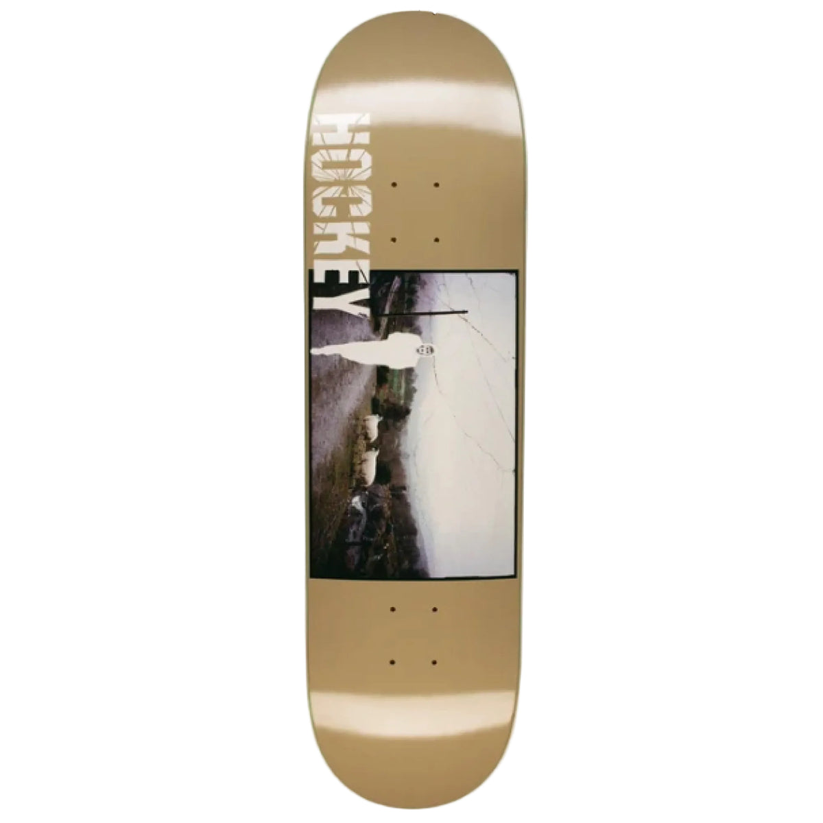 Hockey Nik Stain Priest's Leap Shape 1 Skateboard Deck 8.5" bottom