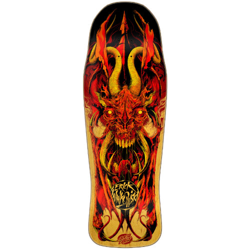 Santa Cruz Winkowski Primeval Shaped Skateboard Deck 10.34"