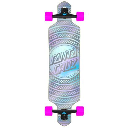 Santa Cruz Prismatic Dot Drop Through Longboard Complete 36"