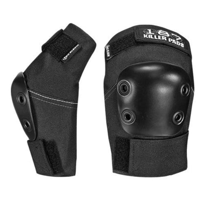 187 Killer Pads Pro Elbow Pad Set - Black