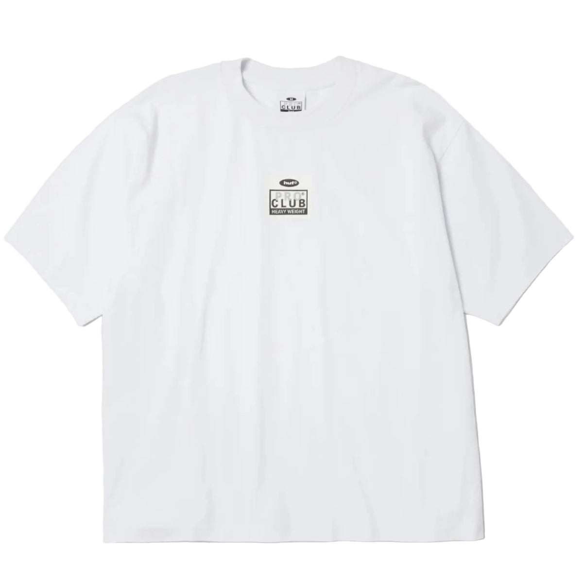 HUF X Pro Club Heavyweight Tee white