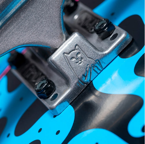 Rip N Dip Psychedelic Complete Skateboard Blue 8.25"