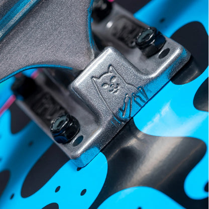 Rip N Dip Psychedelic Complete Skateboard Blue 8.25"