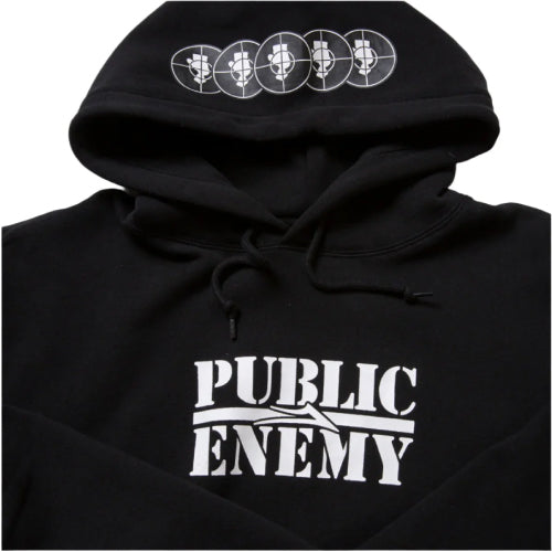 Lakai X Public Enemy Classic Hoodie - Black hood detail