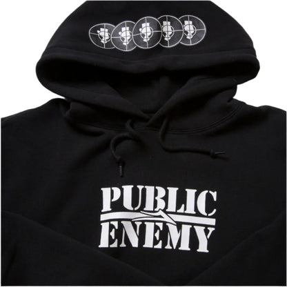 Lakai X Public Enemy Classic Hoodie - Black hood detail