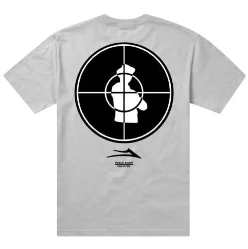 Lakai X Public Enemy Sniper Logo Tee - Smoke