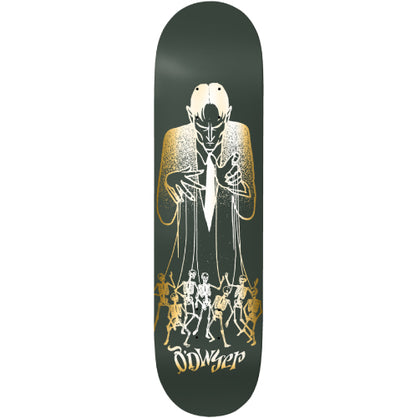 Deathwish O'Dwyer Puppet Master Skateboard Deck Gold Foil 8.0"