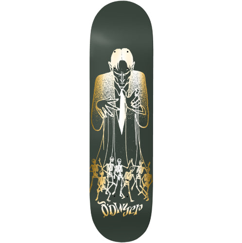 Deathwish O'Dwyer Puppet Master Skateboard Deck Gold Foil 8.0"