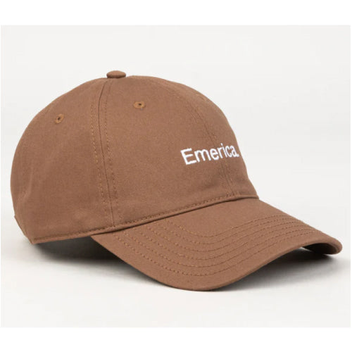 Emerica Pure Gold Strapback Dad Hat - Brown