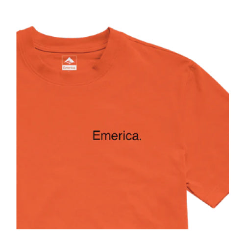 Emerica Pure Logo Tee - Safety Orange