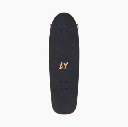 Landyachtz Tugboat Purple Snek Complete 30" top