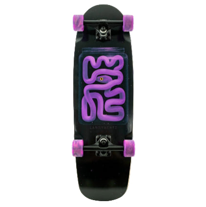 Landyachtz Tugboat Purple Snek Complete 30" bottom