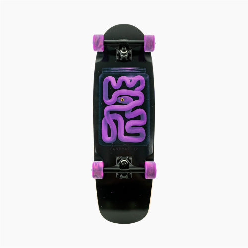 Landyachtz Tugboat Purple Snek Complete 30" bottom