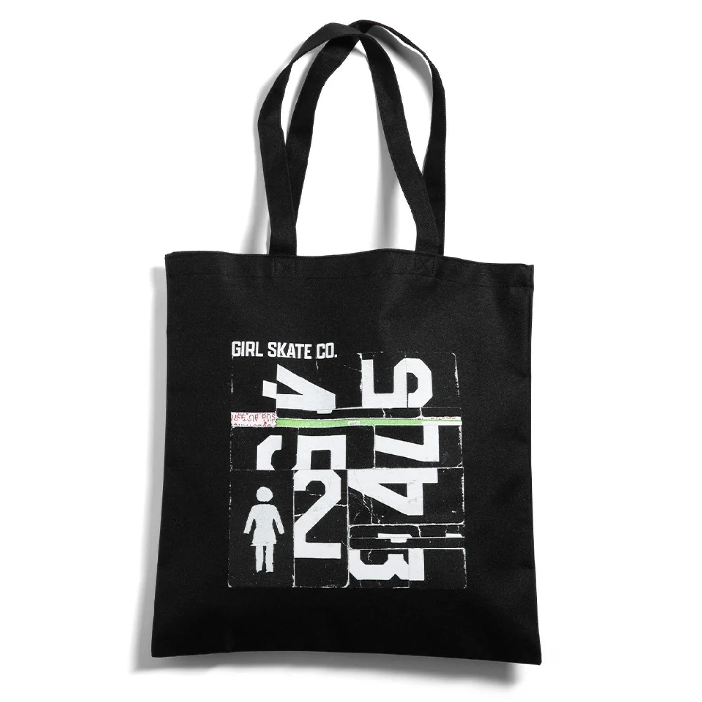 Girl Splinter Puzzle Tote Bag