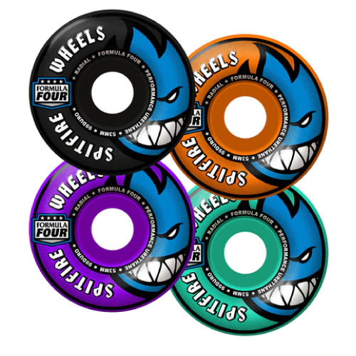 Spitfire F4 Radial Wheels Assorted 53MM 99D