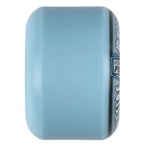Spitfire F4 Radial Full Light Blue Wheels 55MM 99D ride patch