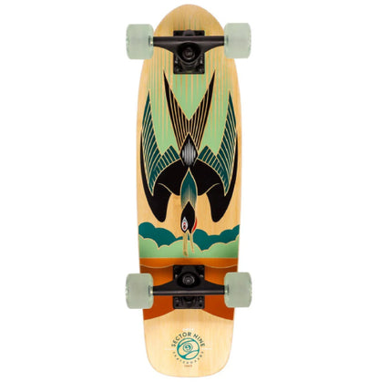 Sector 9 Bambino Raider Bamboo Cruiser Complete 26.5"