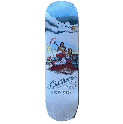 Antihero Raney Flatulent Beauties Skateboard Deck 8.75" blue veneer