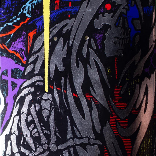 Hockey Kadow Reaper Ben Shape Skateboard Deck 8.5" graphic