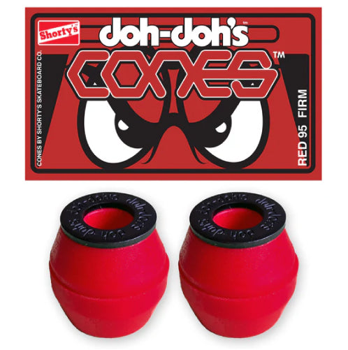 Shorty's Doh-Doh's Cones Bushings Red 95A