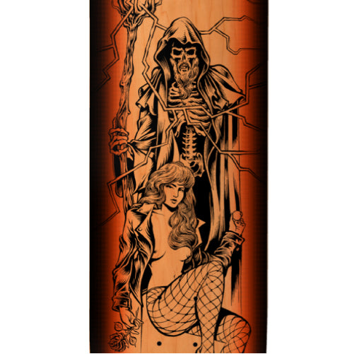 Deathwish Dickson Red Dawn Skateboard Deck 8.25"