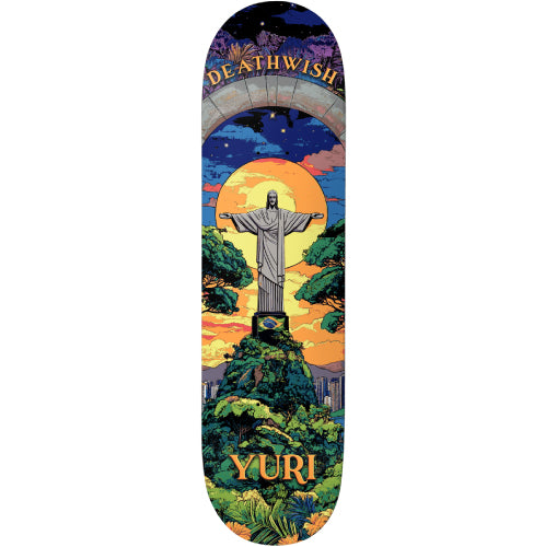 Deathwish Yuri The Redeemer Skateboard Deck 8.25"