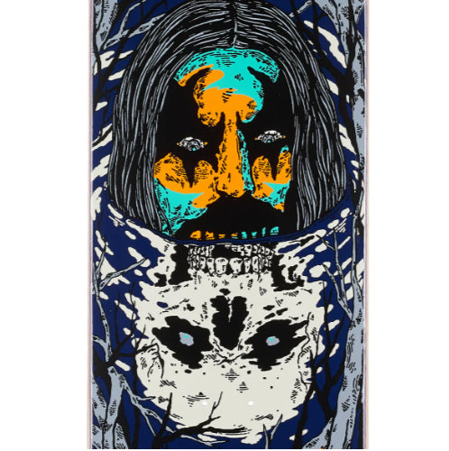 Heroin Dead Dave Dead Reflections Symmetrical Skateboard Deck 10.0"