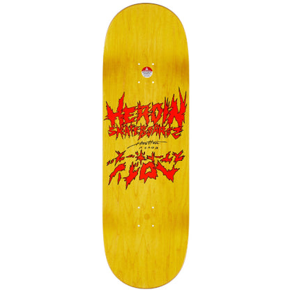 Heroin Dead Dave Dead Reflections Symmetrical Skateboard Deck 10.0"