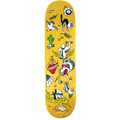 Antihero Pfanner No Regerts Skateboard Deck Assorted 8.25"