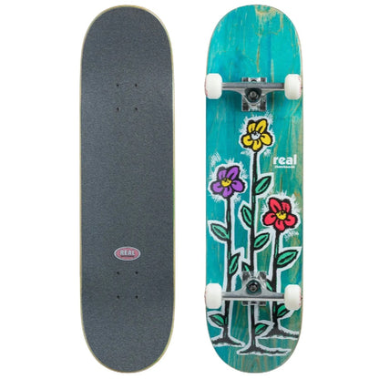 Real Regrowth DLX Complete Skateboard 8.25" top bottom