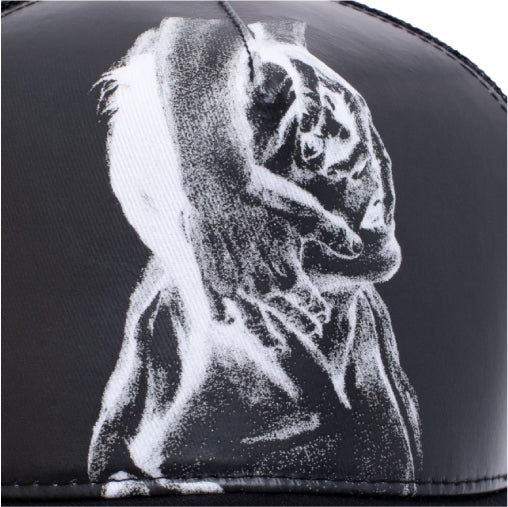 【HOCKEY】 RESUSCITATE TRUCK STOP HAT OFF-WHITE Hockey Resuscitate Truck Stop Hat Black