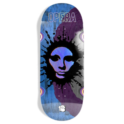 Opera EX7 Fatties RGB Mask Skateboard Deck 12"