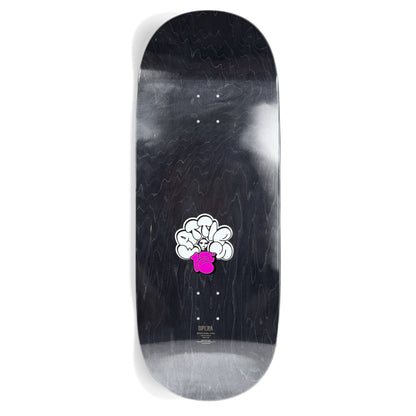 Opera EX7 Fatties RGB Mask Skateboard Deck 12" top