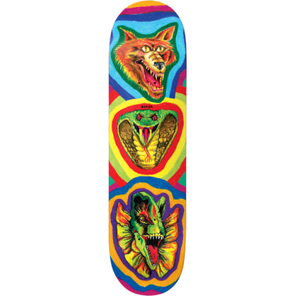 Baker Hawk Fried Beast Skateboard Deck 8" full