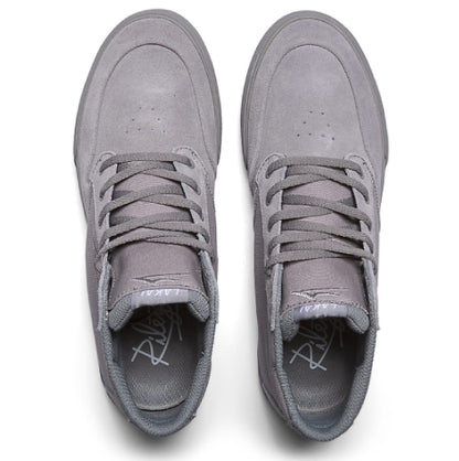 Lakai Riley 3 High Skate Shoe - Grey Suede