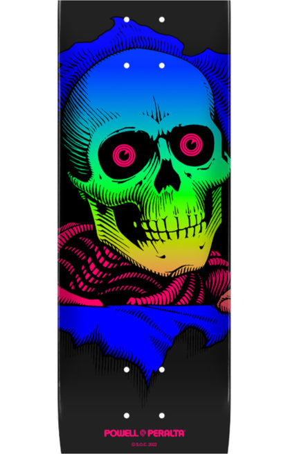 Powell Peralta Ripper Skateboard Deck Green Fade 8.0"close